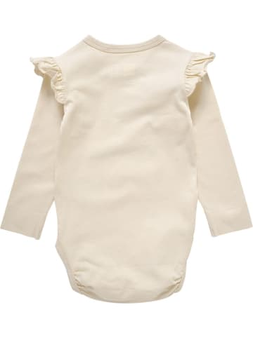 Hummel Kinder Langarmbody "Hmlgitha Body L/S" in Grau