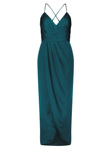 Vera Mont Abendkleid mit Raffung in Oriental Green