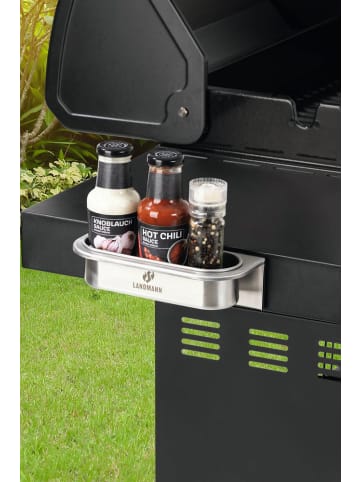 Landmann Soßenhalter magnetisch Edelstahl für Rexon/Triton Serie Silber