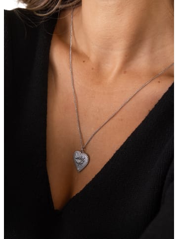 PURELEI Kette Bright Heart 50-55 in Silber