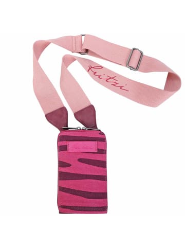 Fritzi aus Preußen Izzy08 Jozy Canvas Handytasche 11 cm in zebra pink