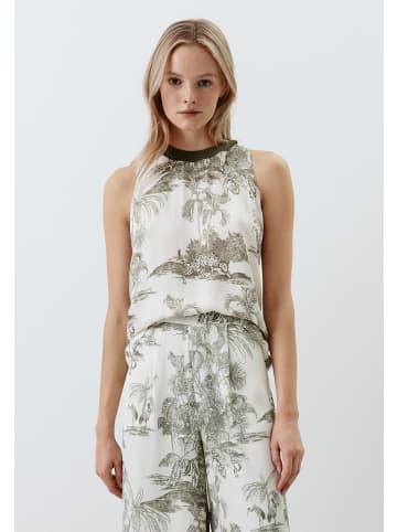 More & More Blusentop Jungle Print in twotone jungle print