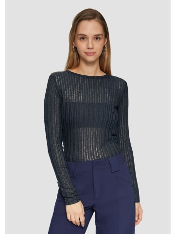 QS T-Shirt in 5872_tiefblau