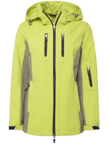 LAURASØN Funktionsjacke in limonengrün