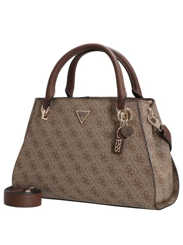 Guess Noelle II - Henkeltasche 31.5 cm (dark taupe logo) in latte logo/brown