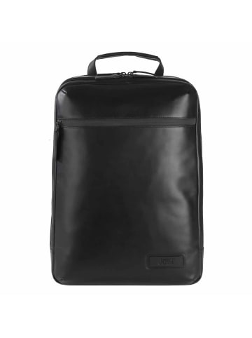 Jost Aarhus Daypack Leder 42 cm Laptopfach in schwarz