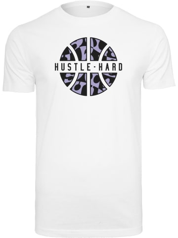 Mister Tee T-Shirt "Hustle Hard Tee" in Weiß