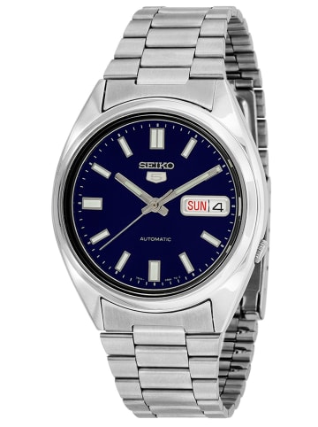 Seiko Armbanduhr Seiko 5 Automatik Blau / Silber