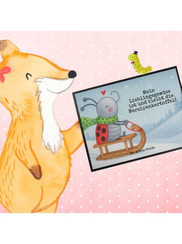 Mr. & Mrs. Panda schreibtischunterlage Smörle Rodeln Design mit ... in Weiß