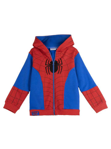 Spiderman Marvel Spider-Man Kinder Kapuzenpullover Sweatjacke in rot