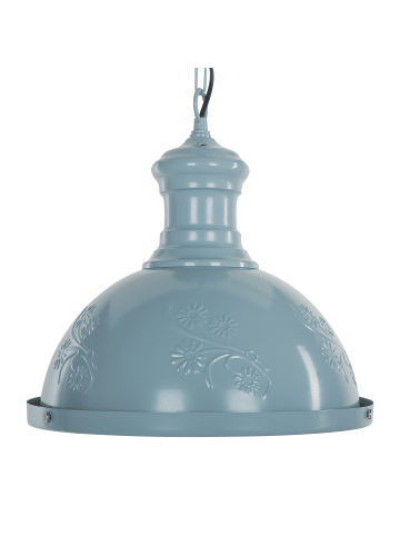 Beliani Pendelleuchten DIDESSA in Blau - (W) 32 x (H) 83 x (L) 32 cm