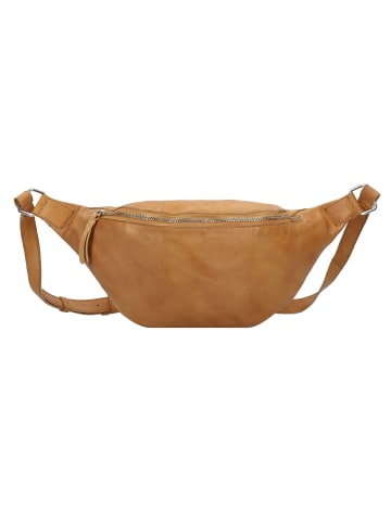 TASCHENDIEB Kohlmarkt Gürteltasche Leder 34 cm in camel
