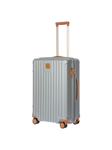 BRIC`s Capri - 4-Rollen-Trolley 69 cm (silver) in silver