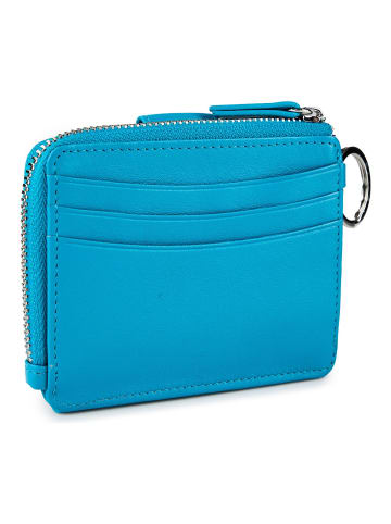 Braun Büffel Joy Kreditkartenetui RFID Schutz Leder 11 cm indigo blue