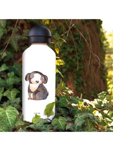 Mr. & Mrs. Panda Kindertrinkflasche Hund Entspannen ohne Spruch in Weiß