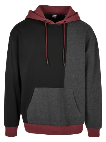 Urban Classics Kapuzenpullover in black/charcoal