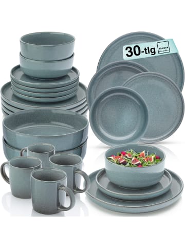 Sänger KOMBISERVICE KAIRO OCEAN - 30 teilig aus Steingut