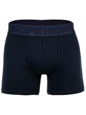 Superdry Boxershort 3er Pack in Dunkelblau/Grau