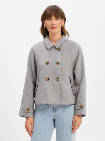 Marie Lund Jacke in hellgrau - 0001