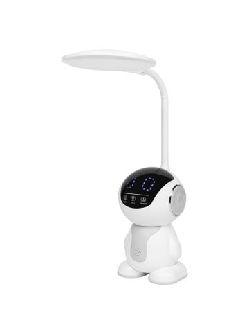 Maxcom Maxcom LuminaGlow 7W LED-Tischlampe Grau in weiß
