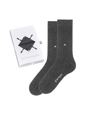 Burlington Socken 2er Pack in Grau