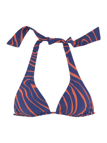 Buffalo Triangel-Bikini-Top in blau-orange