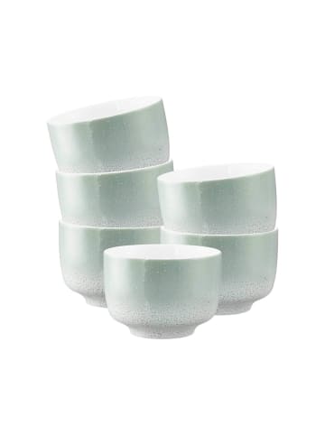Seltmann Weiden 6er Set Milchkaffeetassen ohne Henkel Sento Home in 350 ml in Aura mint