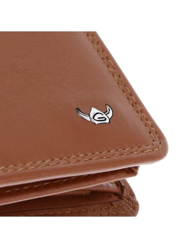 Golden Head Polo RFID Protect Geldbörse Leder 9,5 cm in cognac
