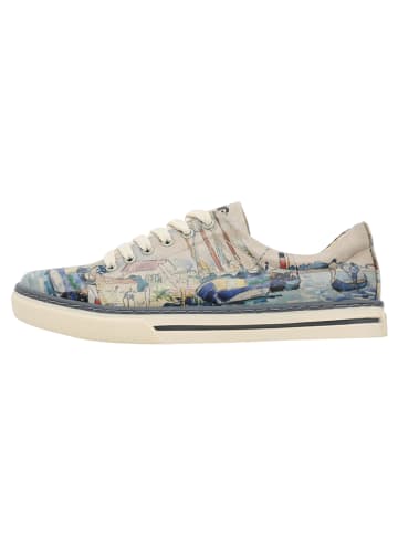 Dogo Classic Sneaker - Watercolor and Sailors 39 in Natur