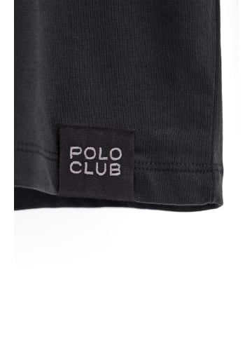 Polo Club T-Shirt MAN GEB SHORT SLEEVE LOOSE FIT in Schwarz