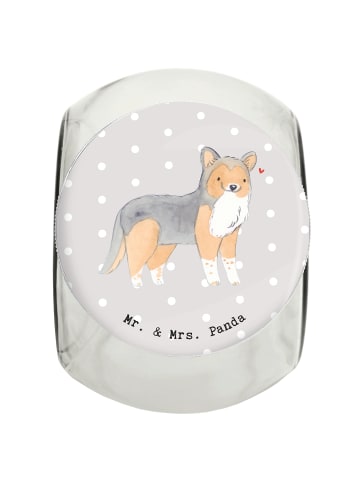 Mr. & Mrs. Panda Bonbonglas Shetland Sheepdog Lebensretter ohne ... in Grau Pastell