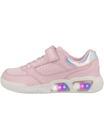 Geox Sneaker low J Illuminus G.A in rosa