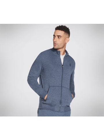 Skechers Jacken "THE HOODLESS HOODIE GOWALK EVERYWHERE JACKET" in Dunkelblau