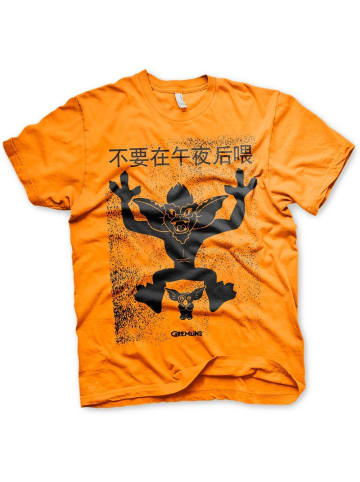 Gremlins T-Shirt "Chinese Poster T-Shirt" in Orange