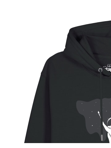 wat? Apparel Sweatshirt Painting space in Schwarz