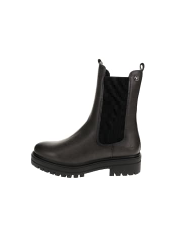 Tom Tailor Chelsea Boots in Schwarz