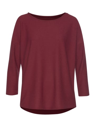 Vivance 3/4-Arm-Shirt in bordeaux