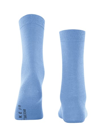 Falke Socken Softmerino in Arcticblue