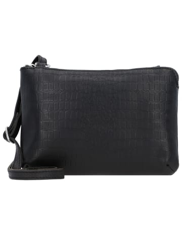 Cowboysbag Plumley Umhängetasche Leder 24 cm in croco black