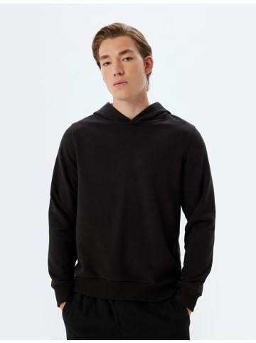 KOTON Sweatshirt in Schwarz