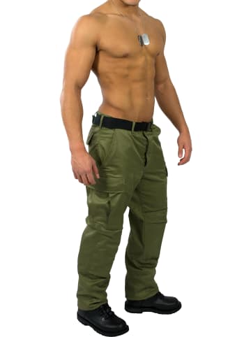 Normani Outdoor Sports Herren Outdoorhose „Trooper“ in Oliv