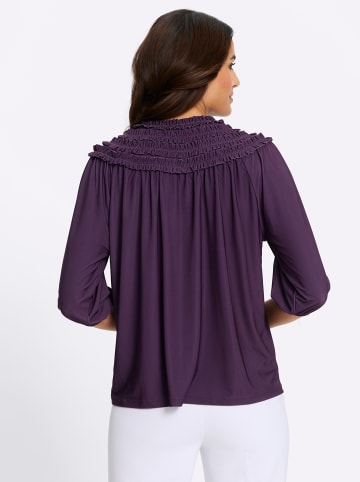 WITT WEIDEN Rundhals-Shirt in traube