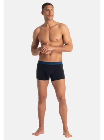 Bruno Banani Retro Short / Pant Flowing in Dunkelblau / schwarz