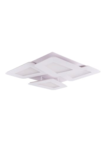 näve LED Deckenleuchte "SIMEN" in weiß - (L)48 cm x (B)48 cm x (H)8 cm - EEK D