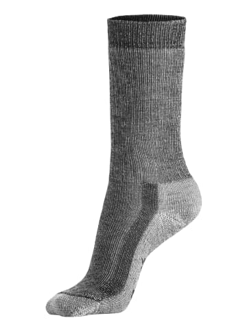 Bench Wandersocken in 2x schwarz-melange