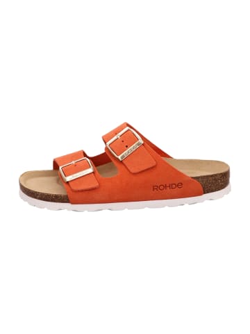 ROHDE Klassische Pantoletten in Orange