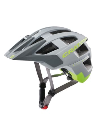 Cratoni MTB Fahrradhelm AllSet in grau/neongelb matt