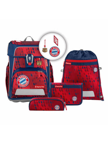 Step by Step Cloud FC Bayern Schulranzen-Set in Mia san Mia