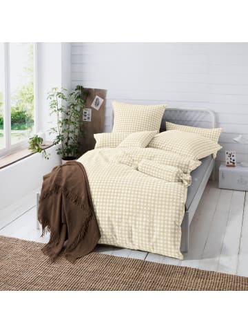 Erwin Müller Seersucker Bettwäsche Kronach in beige