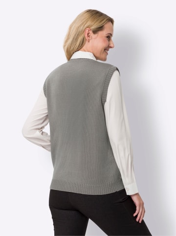 Sieh an! Pullunder in grau